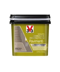 Smalto multi-materiale rinnovare perfection - pavimenti - grigio talpa satinato - 0,75 litri Acquista Ora